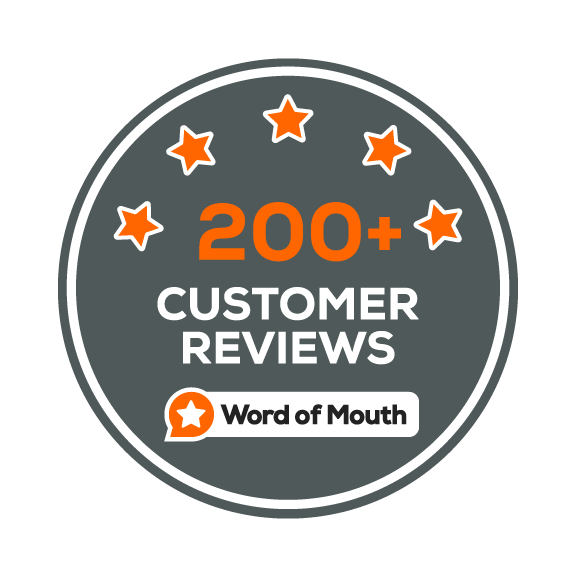 200+ Customer reviews
